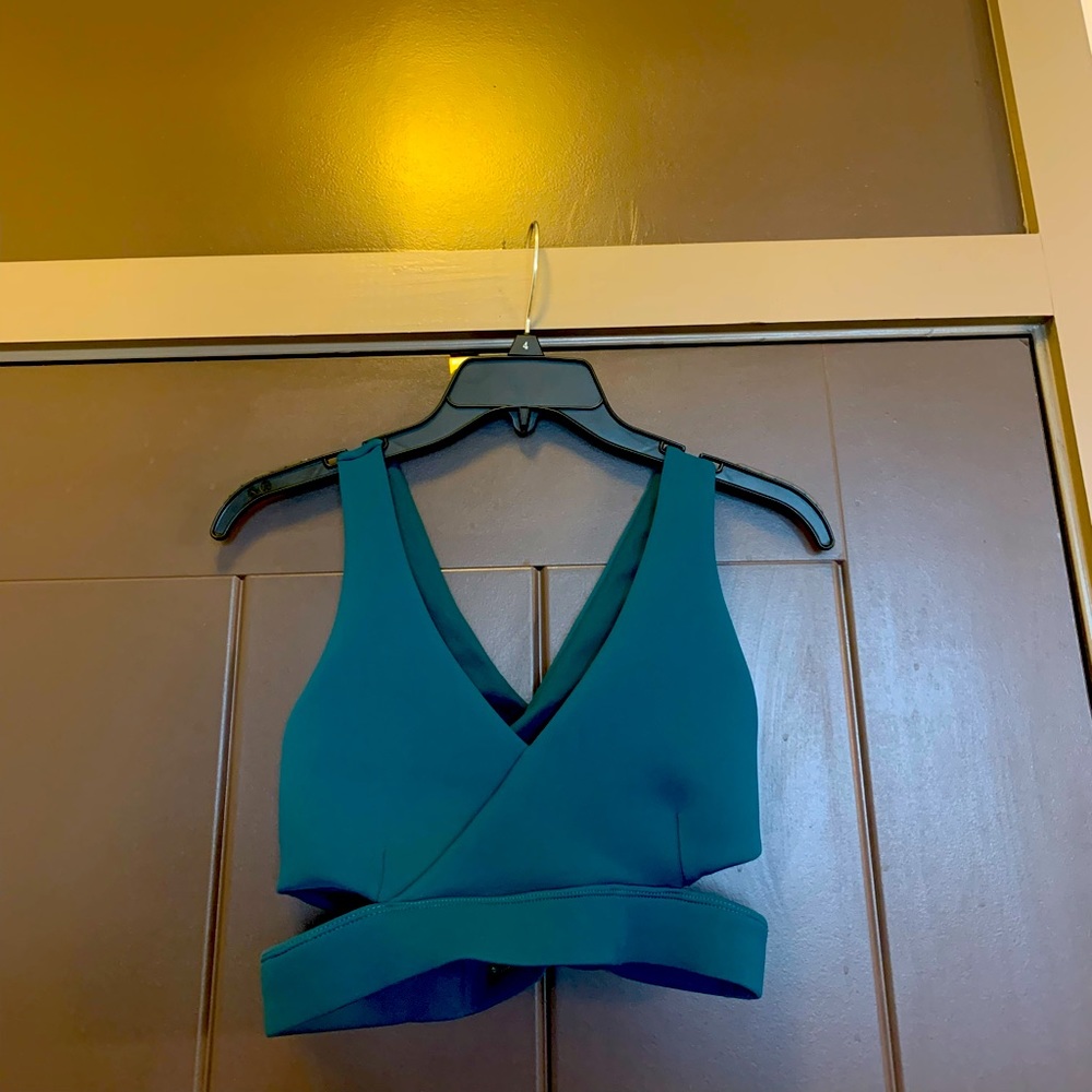 Cleo Harper Indy Bralet in Atlantic size Small